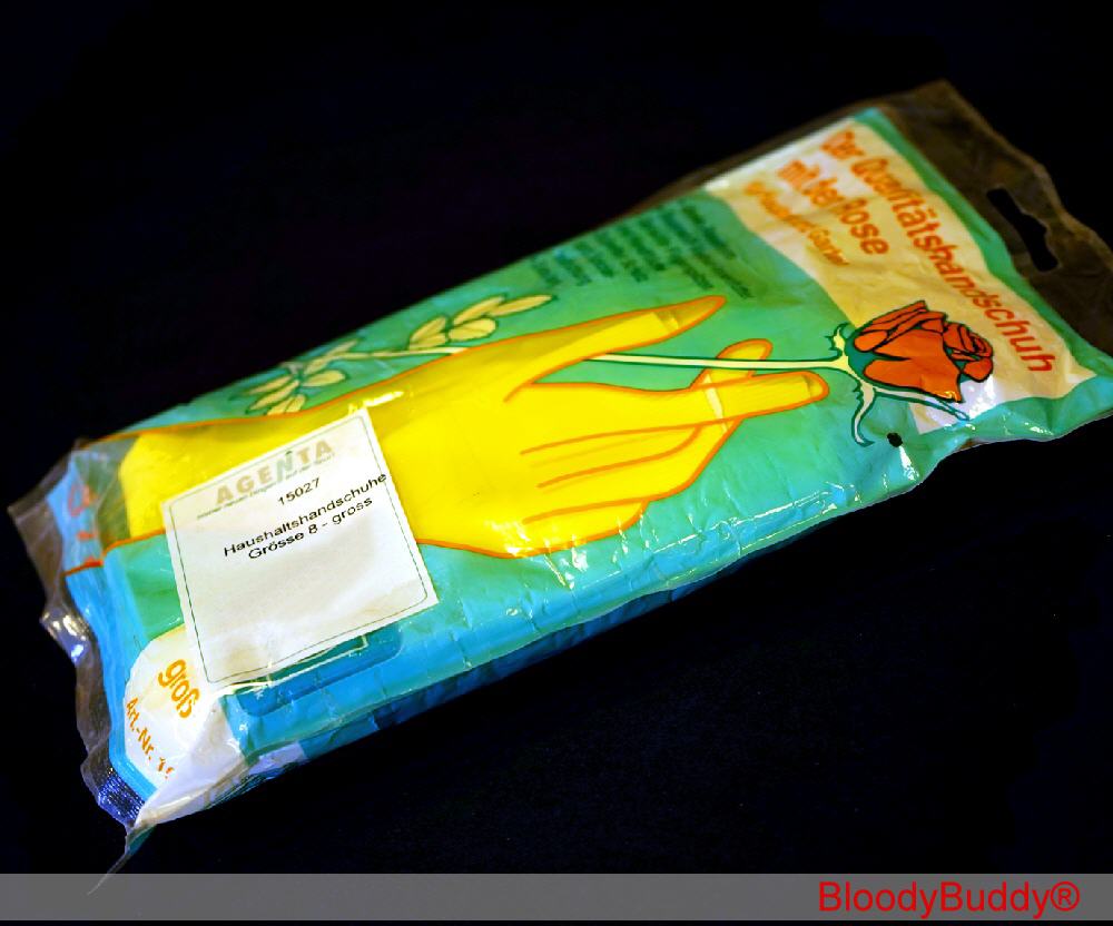 TreuePr&auml;sent Gummi-Handschuhe gro&szlig;