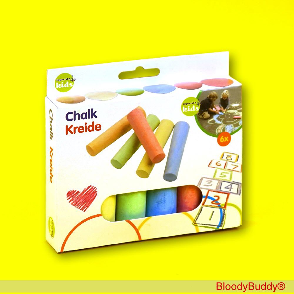 Stra&szlig;en-Malkreide 6er-Pack