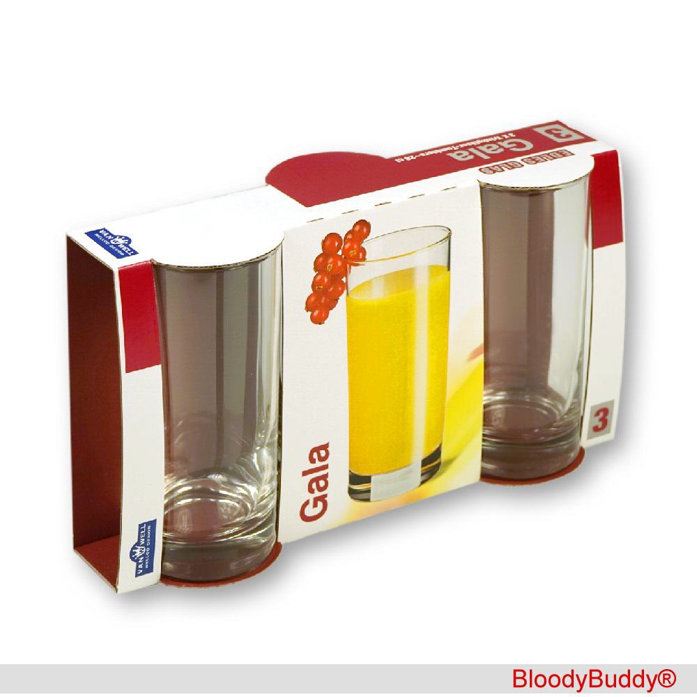 Longdrink-Gläser 3er-Set