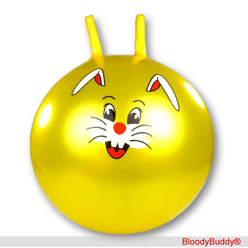 Hüpfball mit Tiergesicht