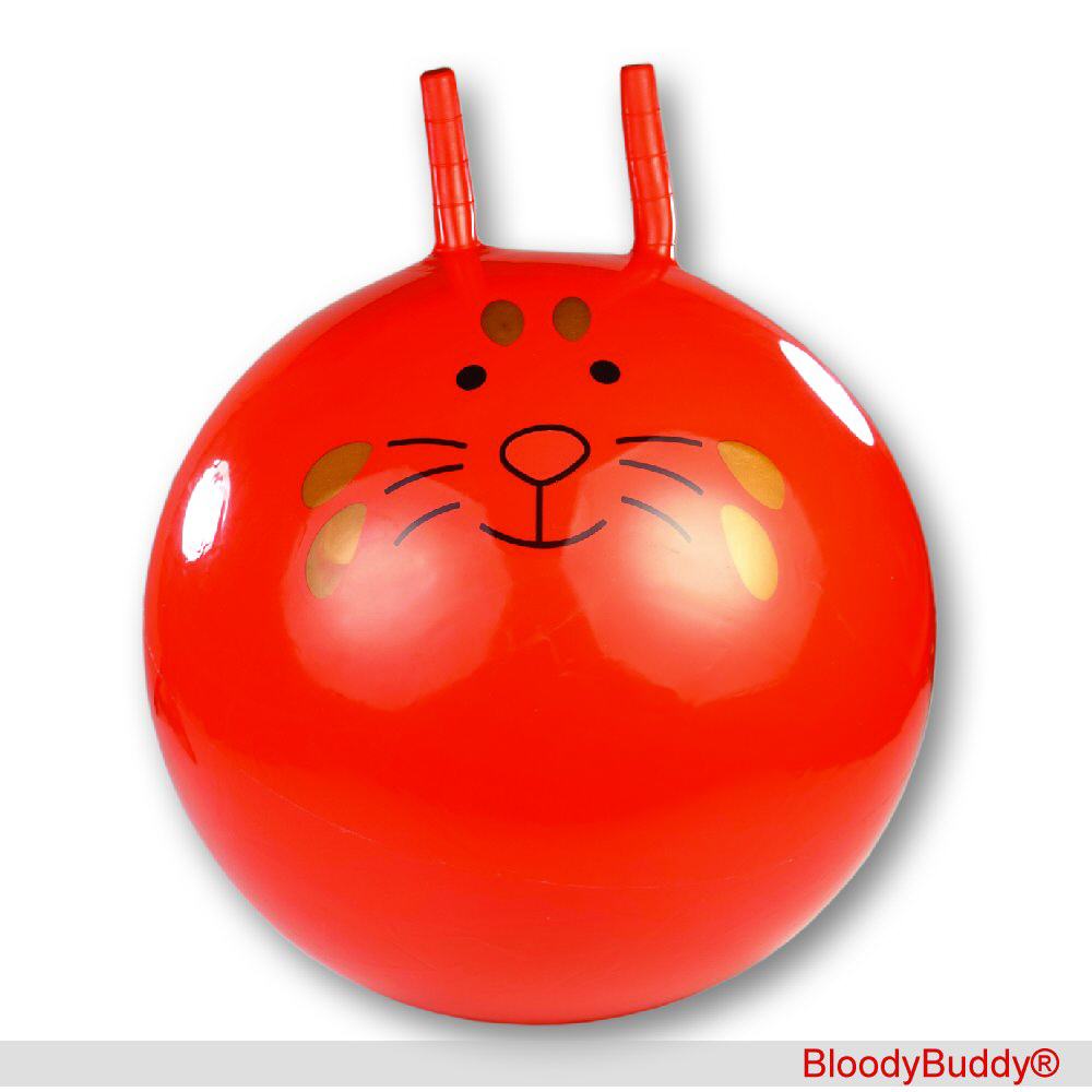 Hüpfball mit Tiergesicht
