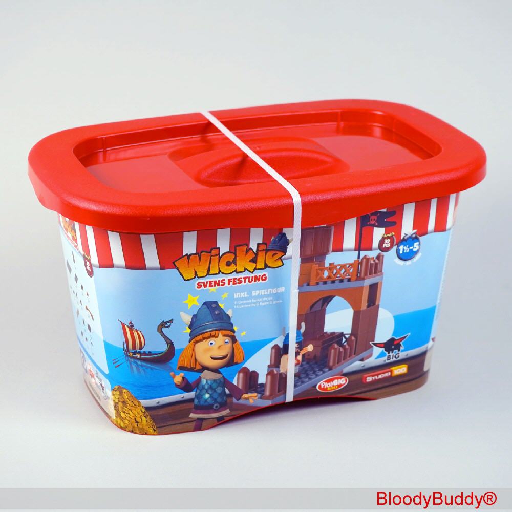 TreuePräsent Wickie Festung Spielbox
