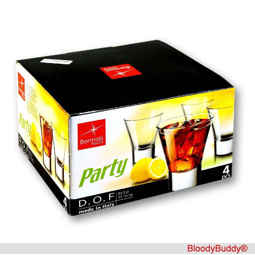 TreuePräsent Party-Gläser-Set 33 cl