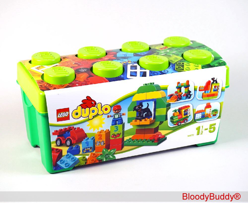 TreuePräsent Lego Duplo Spielebox grün