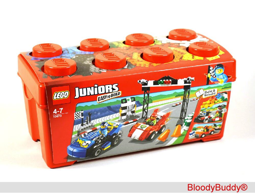 TreuePräsent Lego Juniors Box rot
