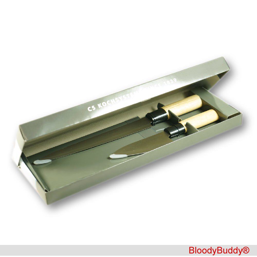 TreuePräsent Japanisches Messerset 2 Teile