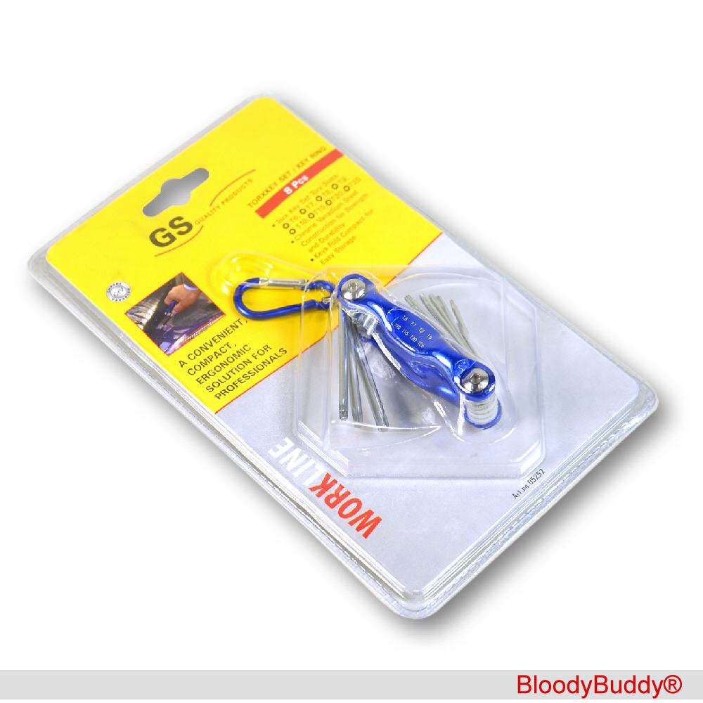 TreuePräsent Schlüsselanhänger Innensechskantschlüssel-Set