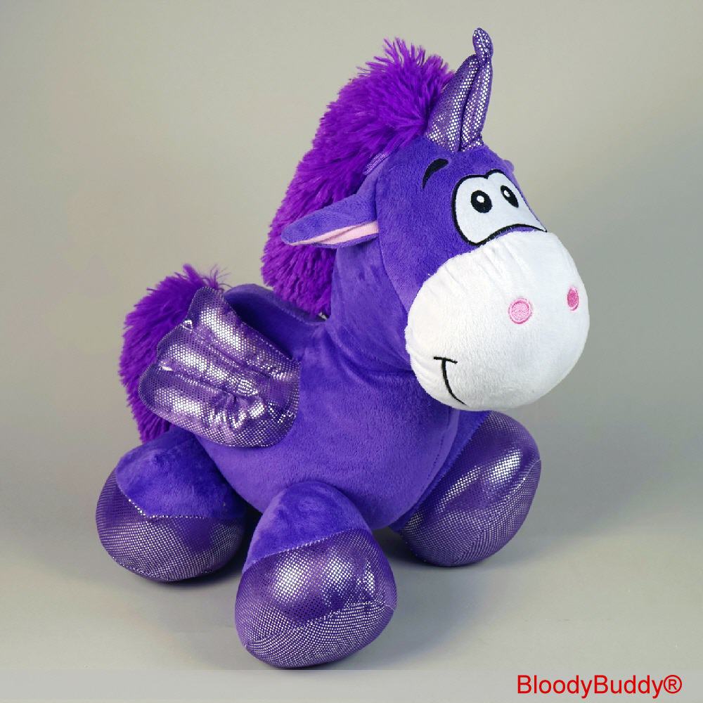TreuePräsent Plüsch-Einhorn stehend 40 cm