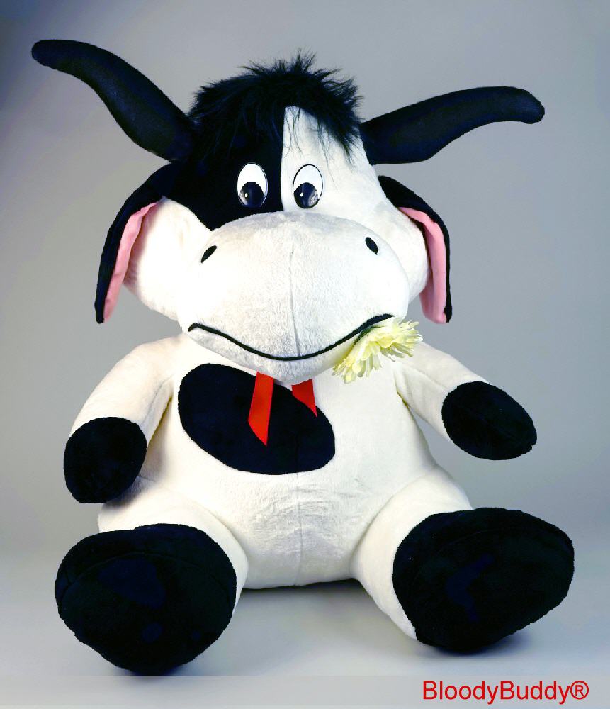 TreuePräsent Plüsch-Kuh 60 cm