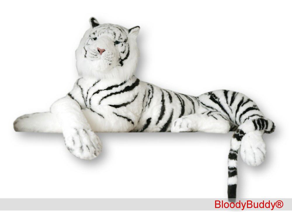 TreuePräsent Weißer Super-Tiger 220 cm
