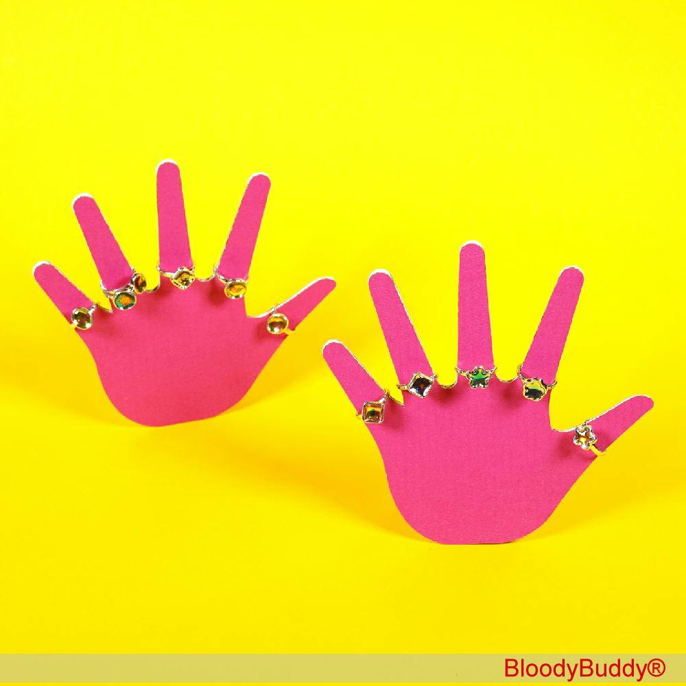 Blutspendegeschenk Ringe für Mädchen