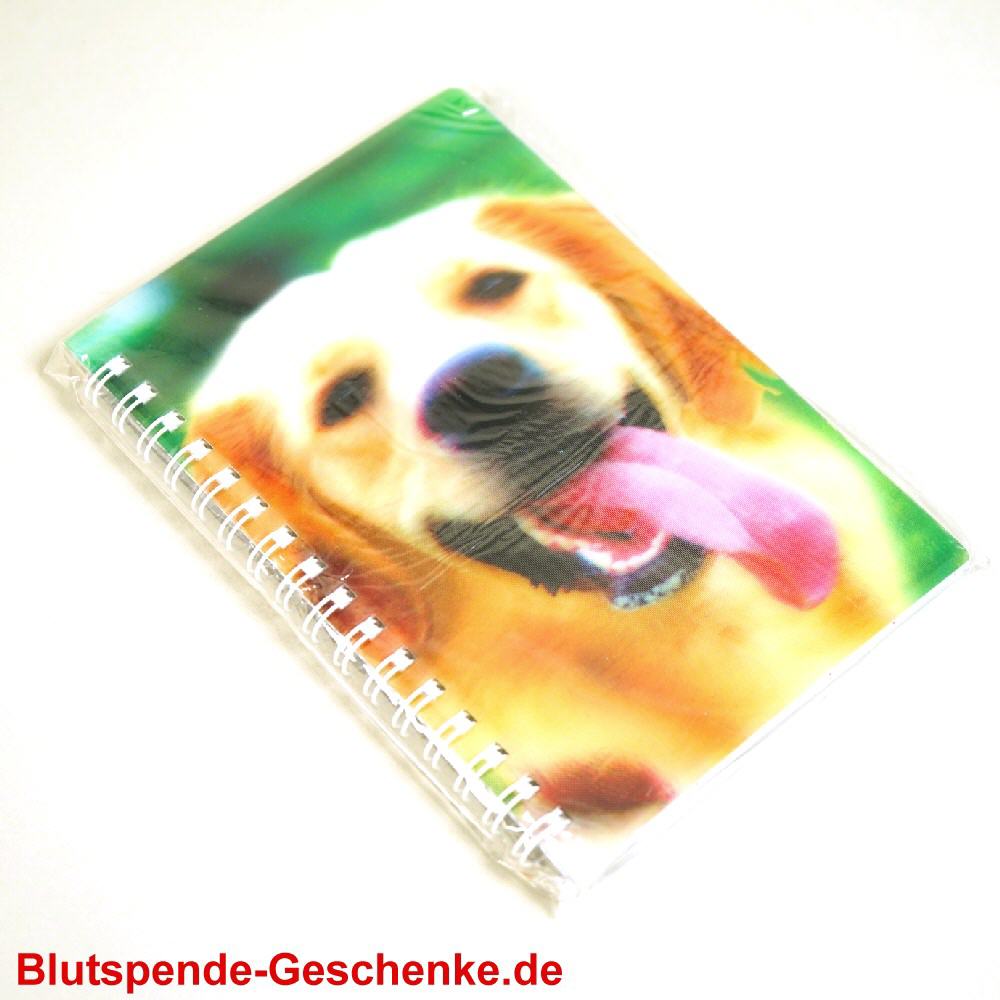 Blutspendegeschenk Notizbuch