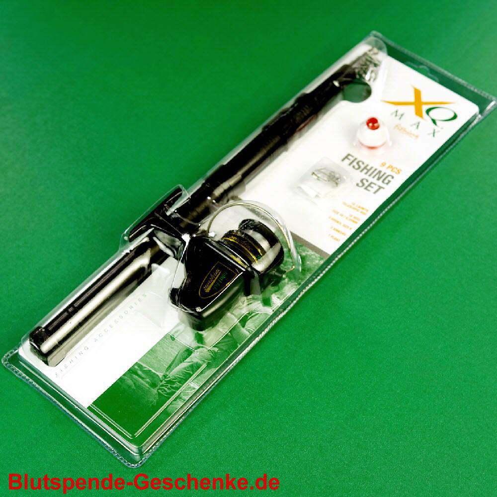 Blutspendegeschenk Angelrute