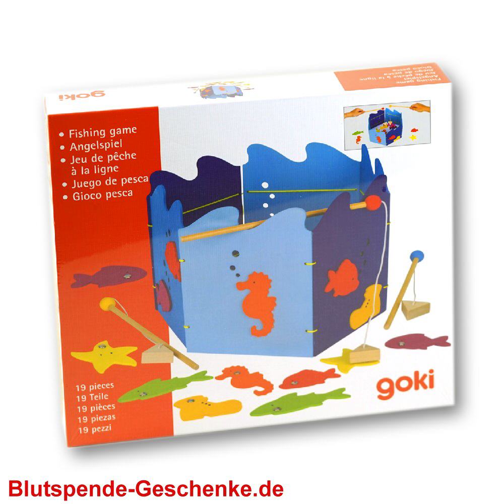 Blutspendegeschenk Angelspiel