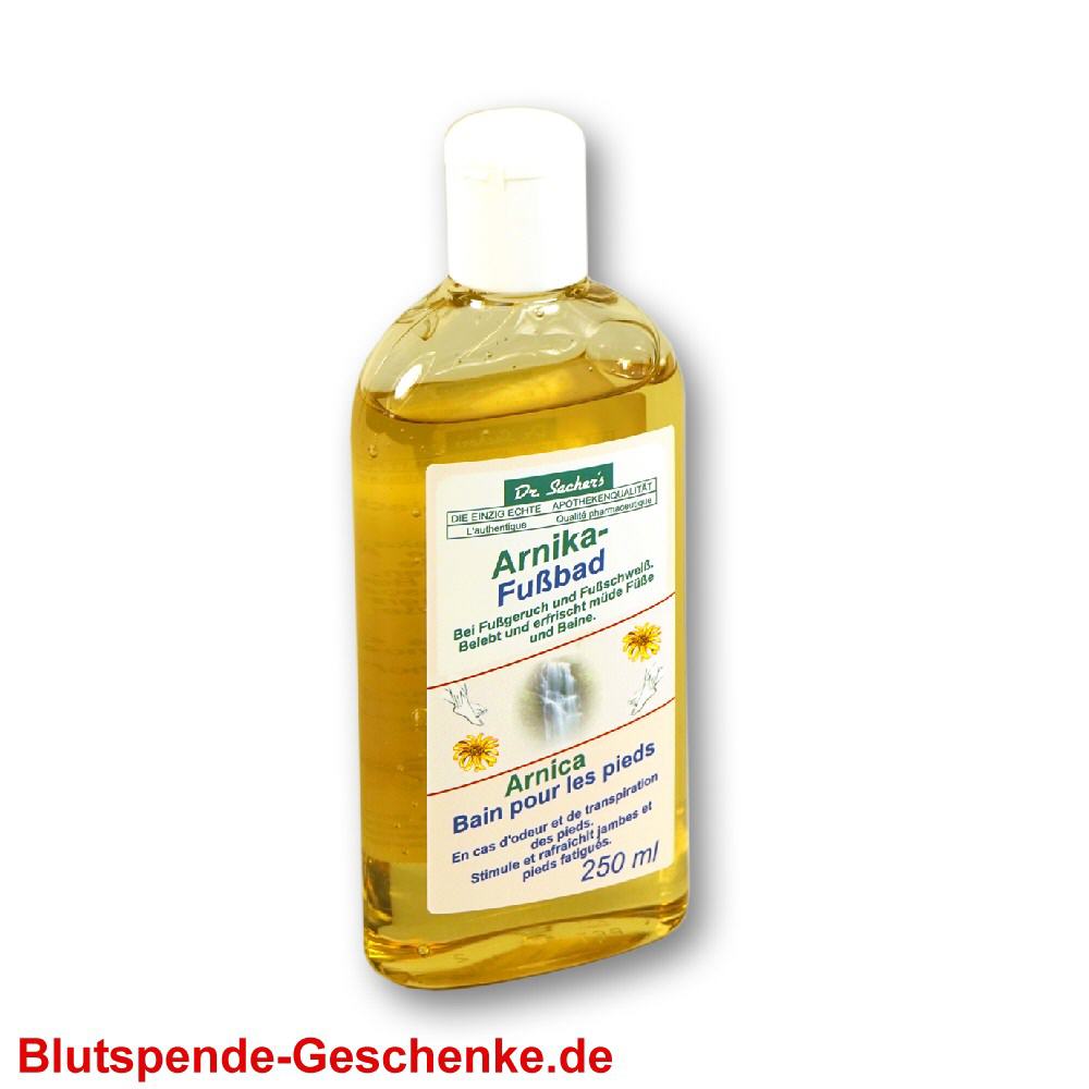 Blutspendegeschenk Arnika-Fussbad