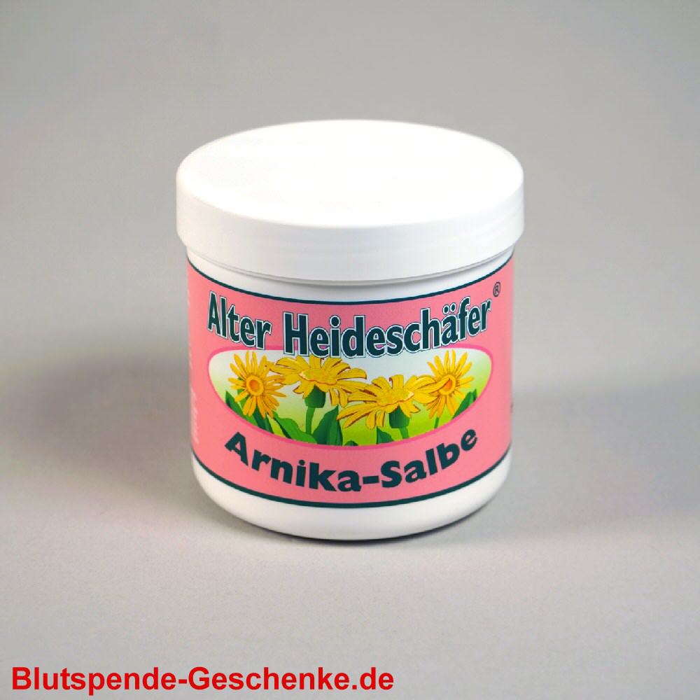 Blutspendegeschenk Arnika Salbe