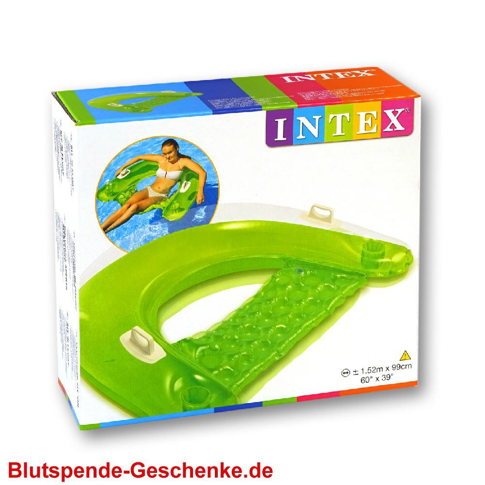 Blutspendegeschenk Bade-Sitz