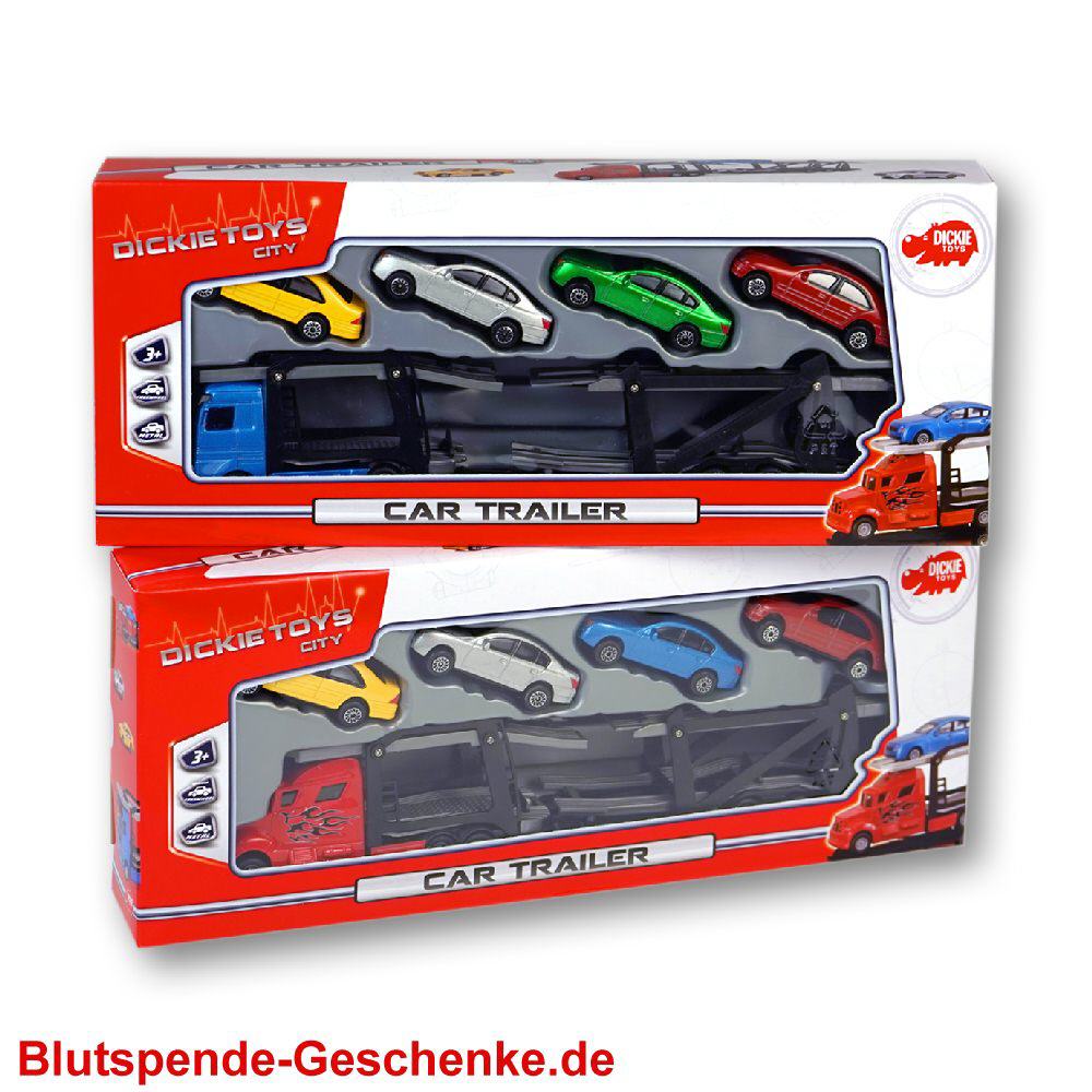 Blutspendegeschenk Auto-Transportanhänger