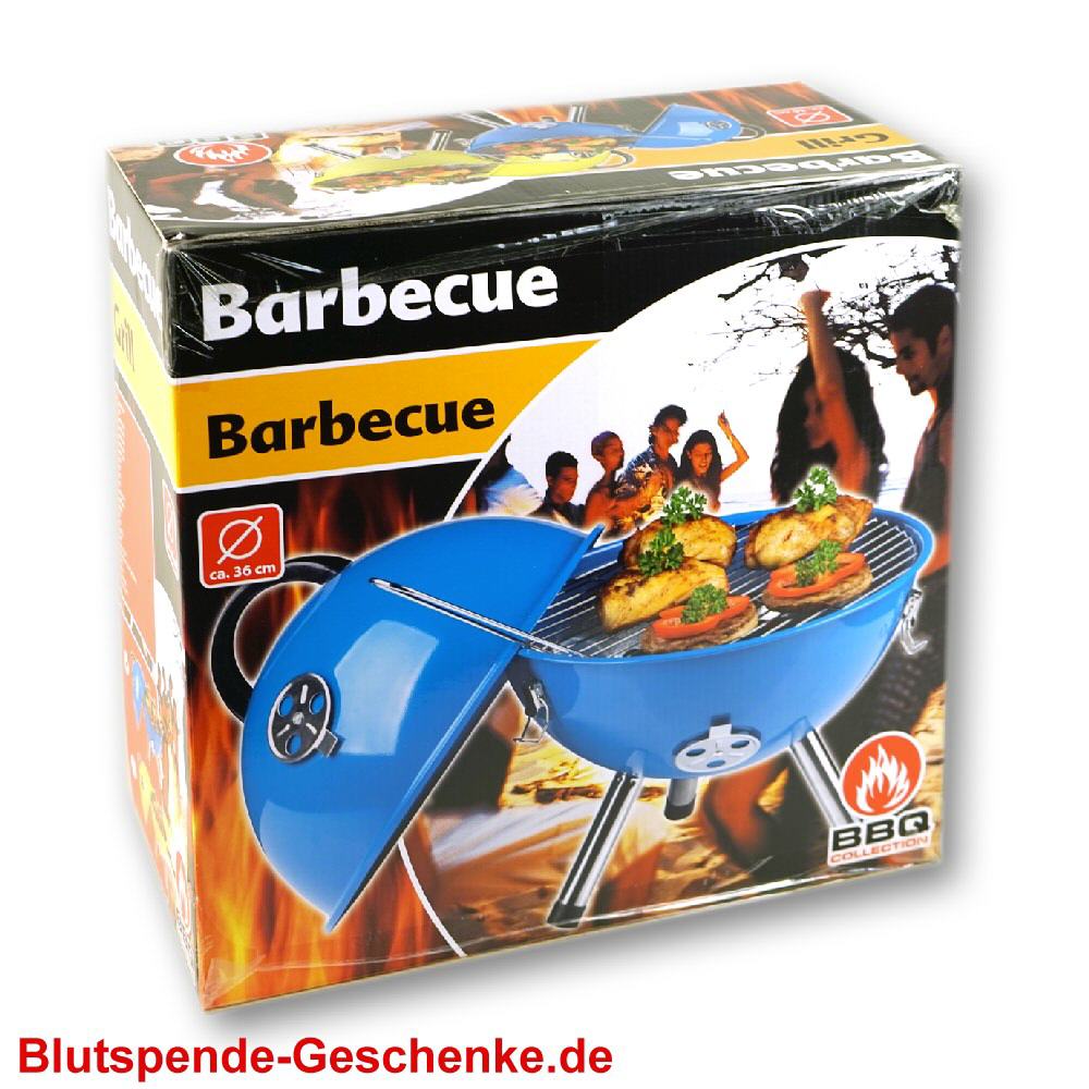 Blutspendegeschenk Barbecue-Grill