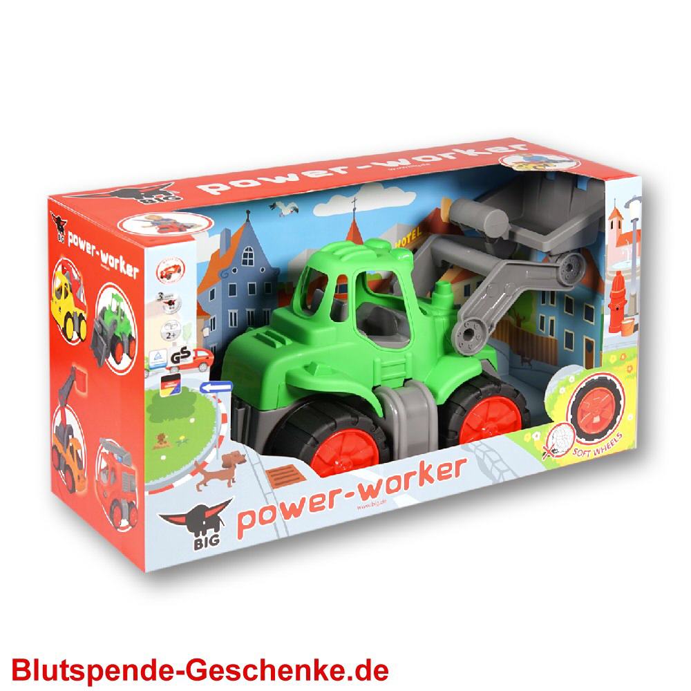 Blutspendegeschenk Traktor BIG