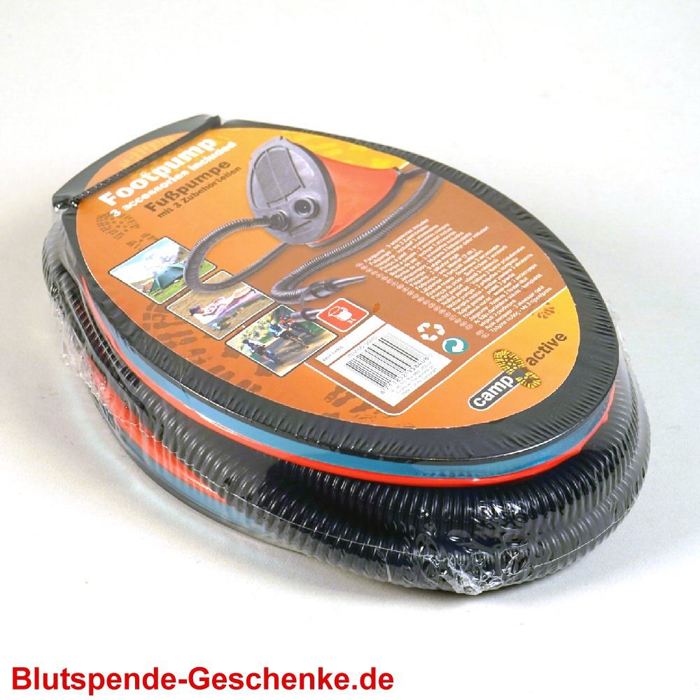 Blutspendegeschenk Blasebalg groß
