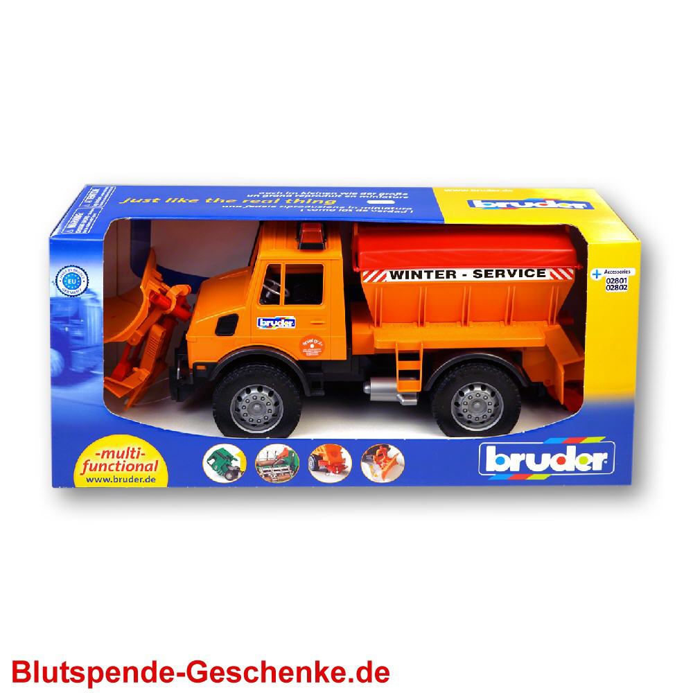 Blutspendegeschenk Unimog