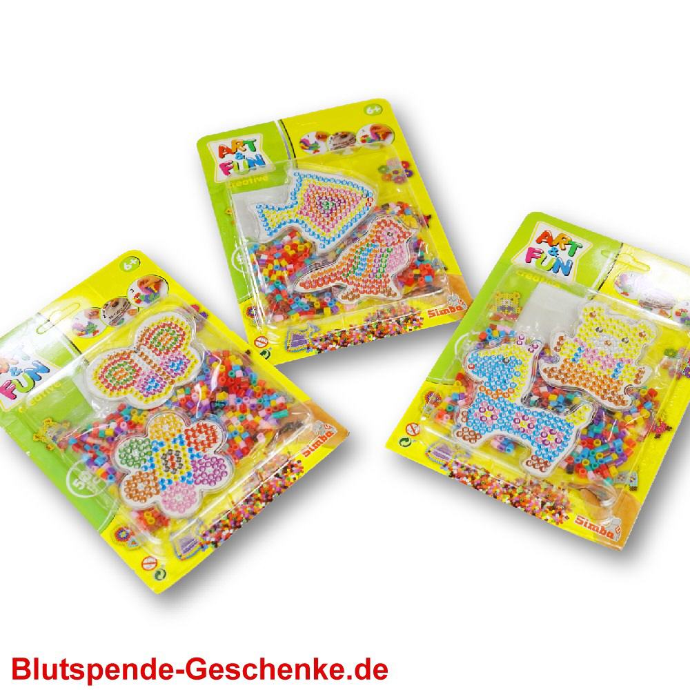 Blutspendegeschenk Bügelperlen