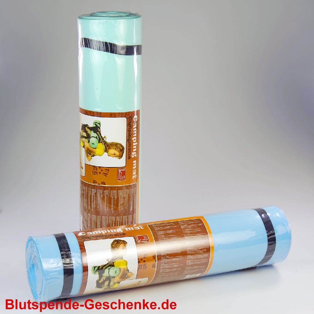 Blutspendegeschenk Camping-Sportmatte
