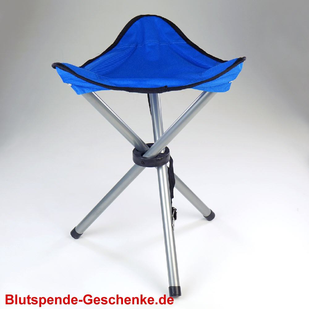 Blutspendegeschenk Camping-Hocker