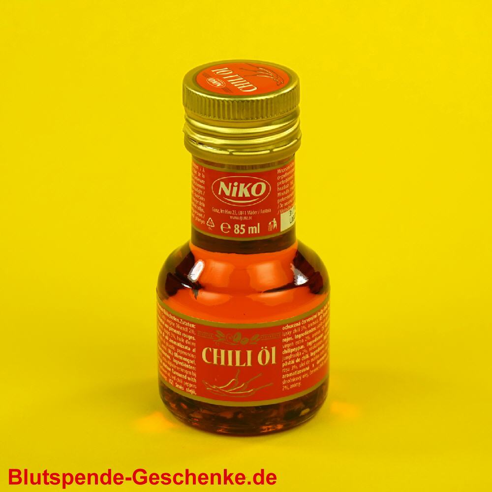 Blutspendegeschenk Chili-&Ouml;l