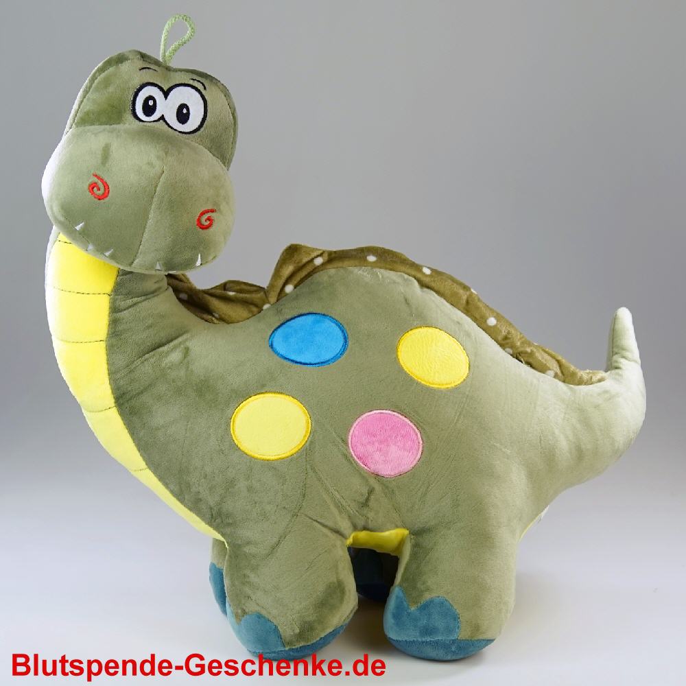 Blutspendegeschenk Dinosaurier aus Plüsch