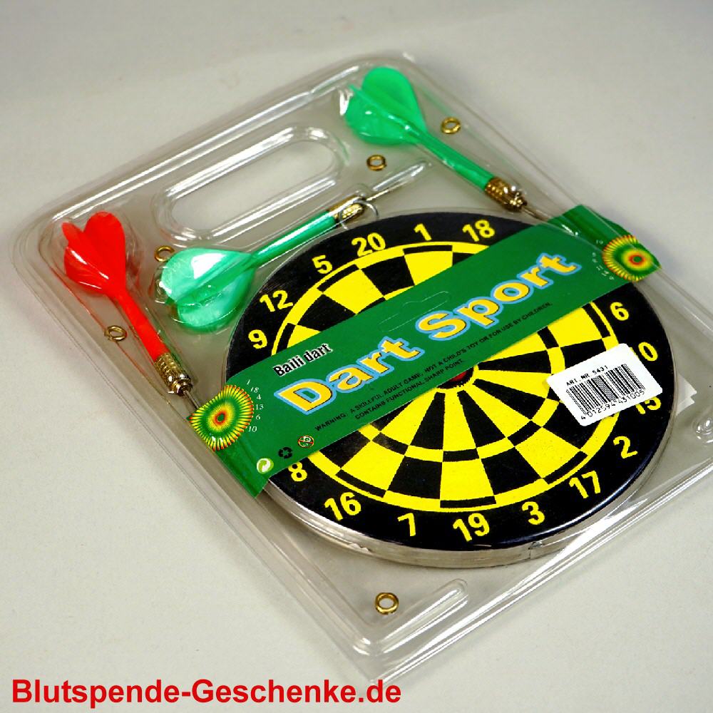 Blutspendegeschenk Dart-Set