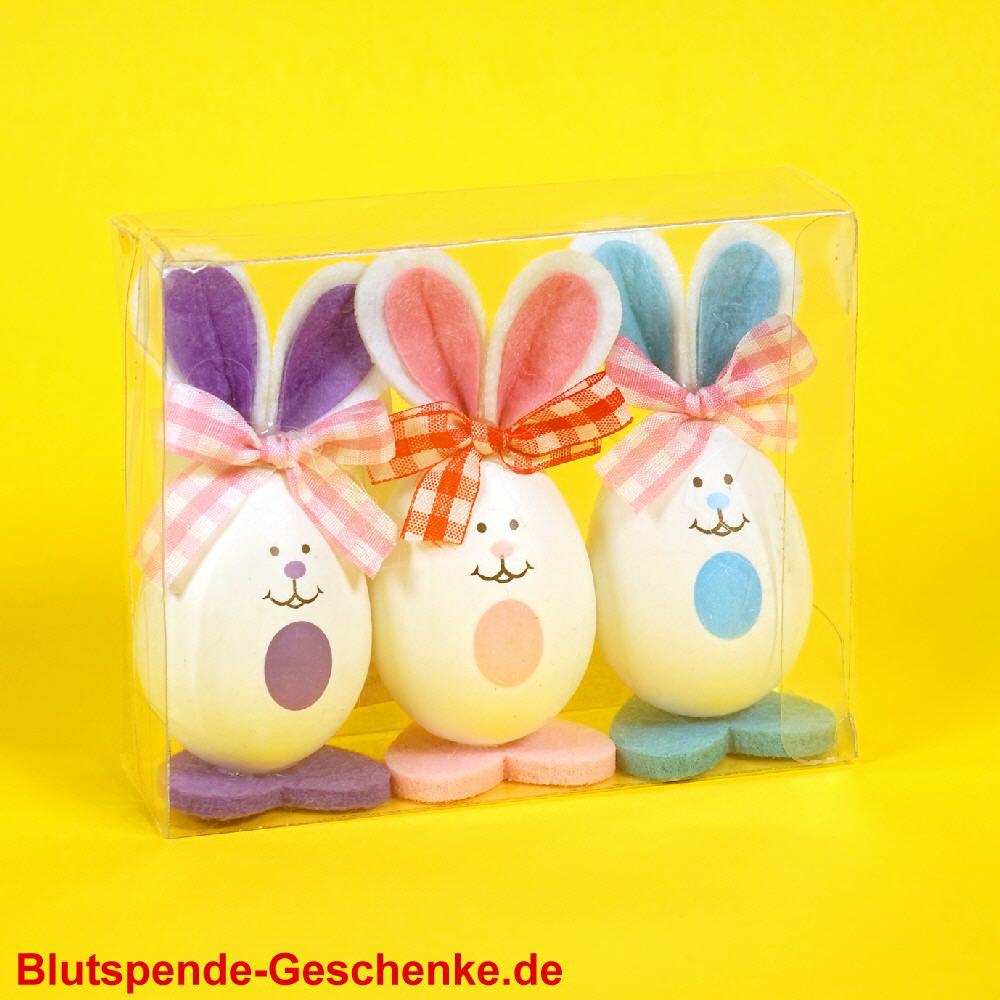Blutspendegeschenk Deko-Häschen