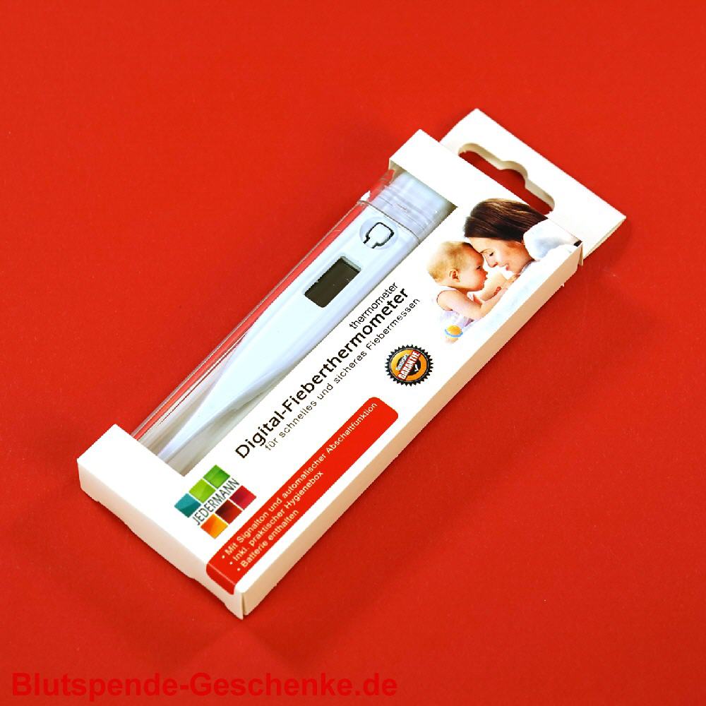 Blutspendegeschenk Fieber-Thermometer