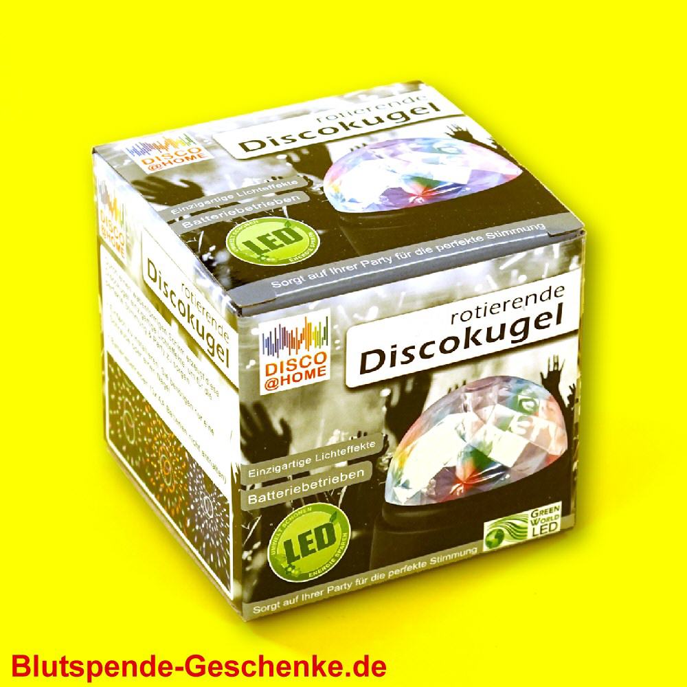 Blutspendegeschenk Disco-Light