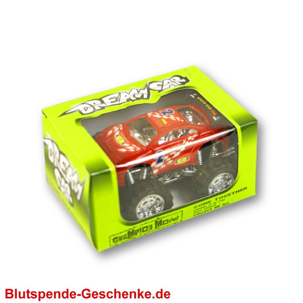 Blutspendegeschenk Dream-Car