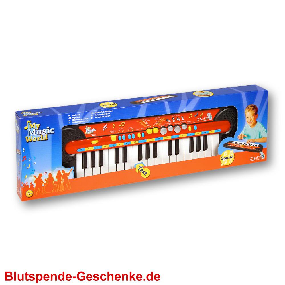 Blutspendegeschenk Keyboard