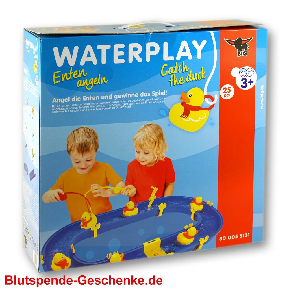 Blutspendegeschenk Enten-Angelspiel