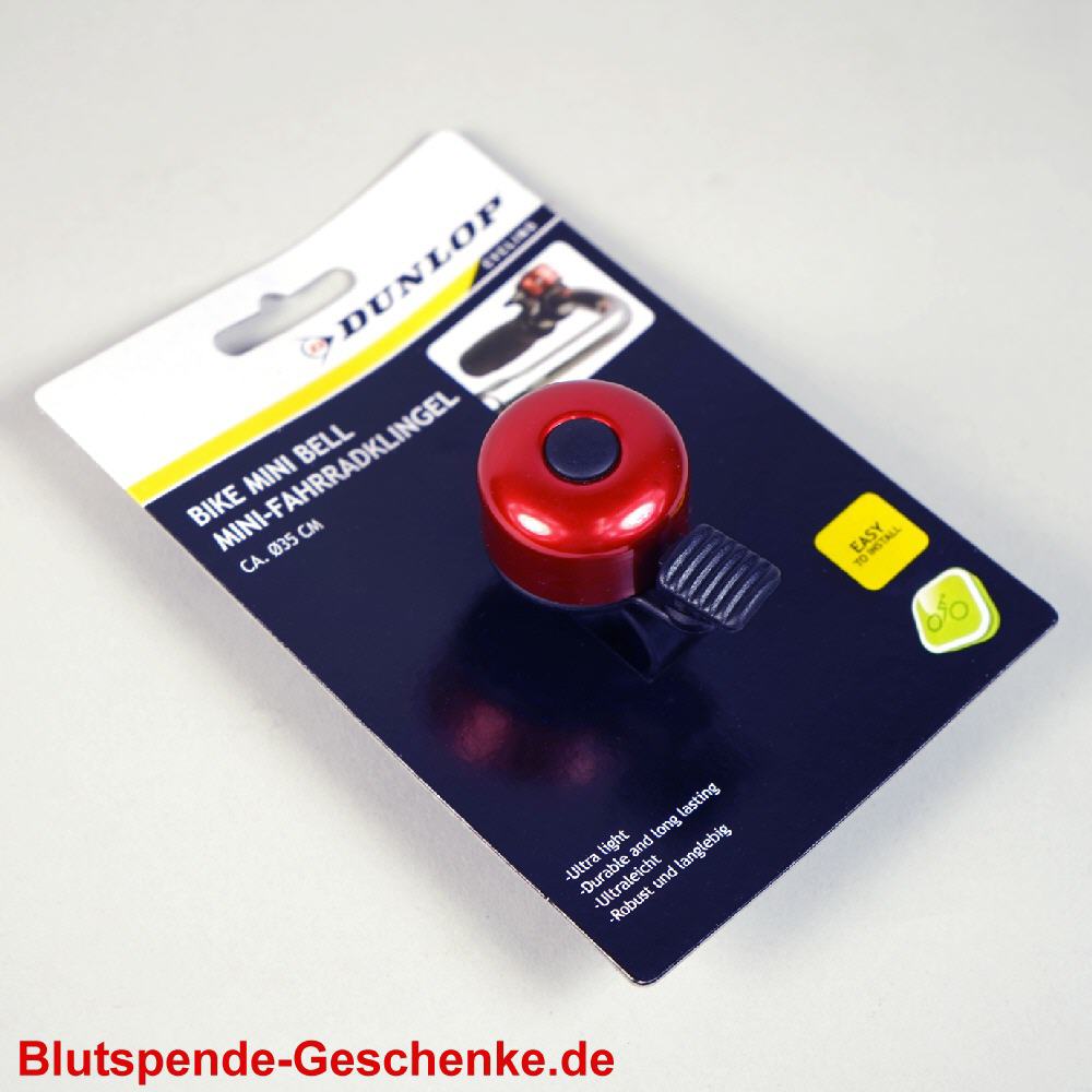 Blutspendegeschenk Fahrrad-Klingel