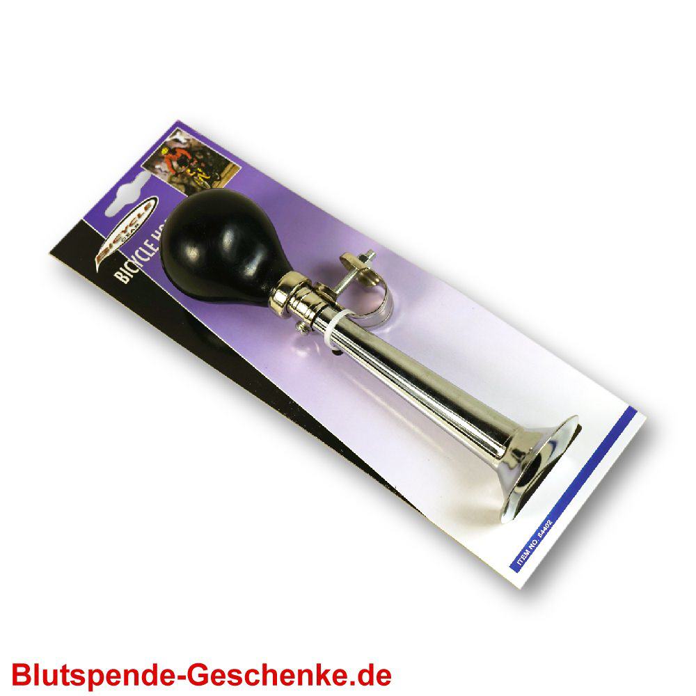 Blutspendegeschenk Fahrrad-Hupe
