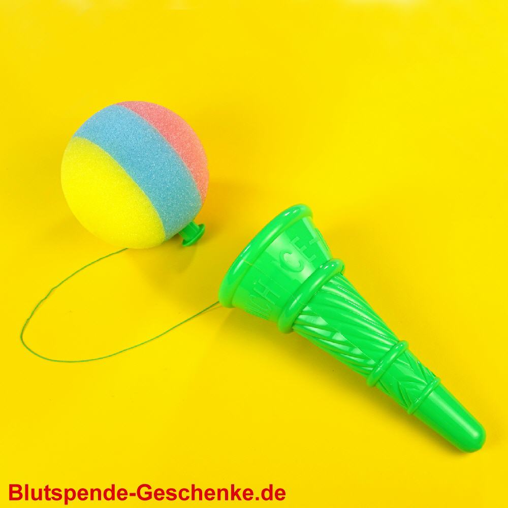 Blutspendegeschenk Fangspiel Eistüte