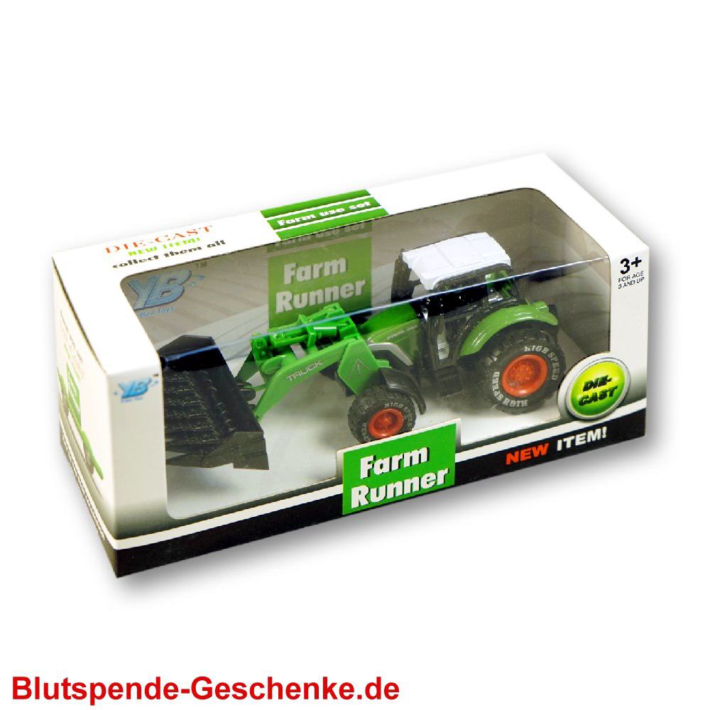 Blutspendegeschenk Farm-Runner