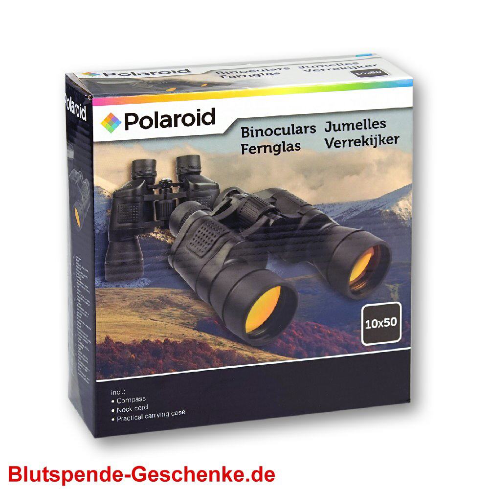 Blutspendegeschenk Fernglas 10x50