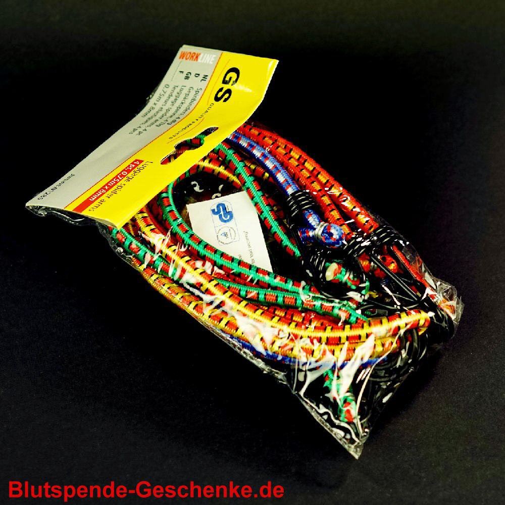 Blutspendegeschenk Gepäckspinne