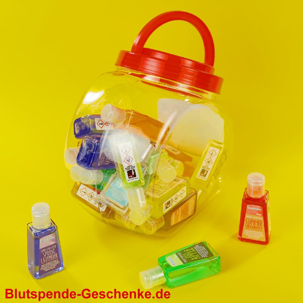 Blutspendegeschenk Desinfektionsmittel