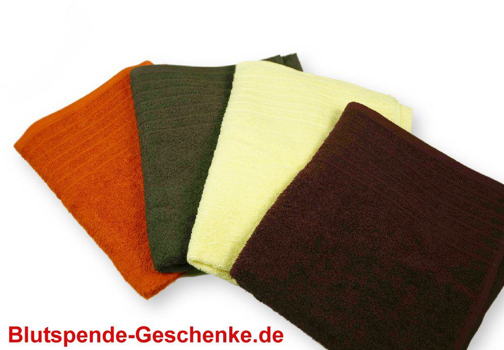 Blutspendegeschenk Handtuch