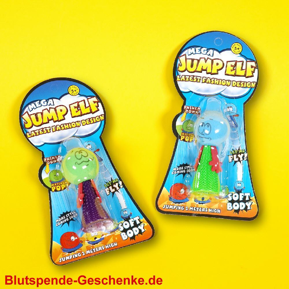 Blutspendegeschenk Hüpf-Figuren