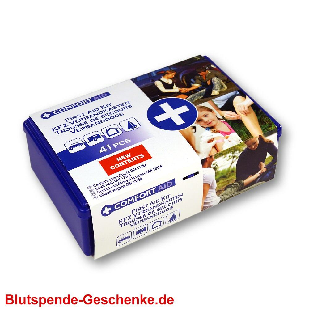 Blutspendegeschenk Kfz-Verbandskasten