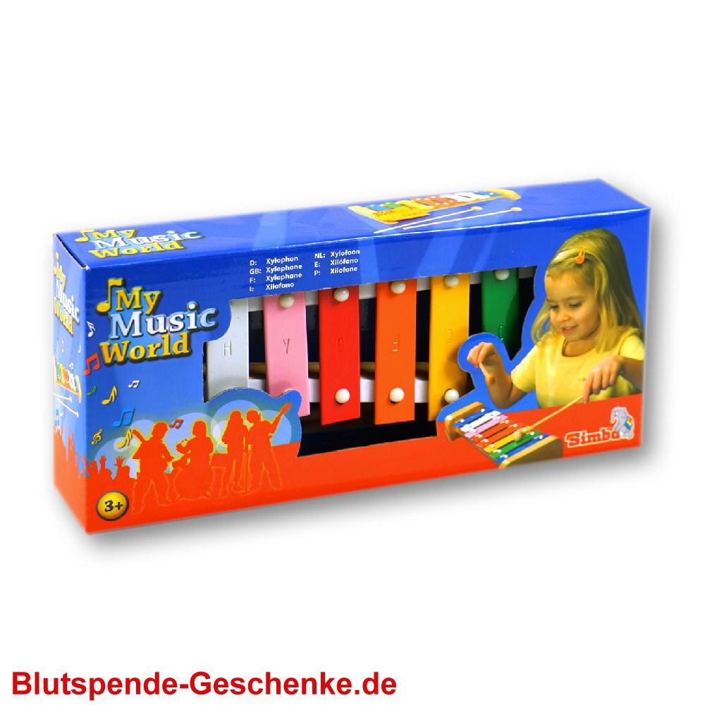 Blutspendegeschenk Kinder-Xylophon