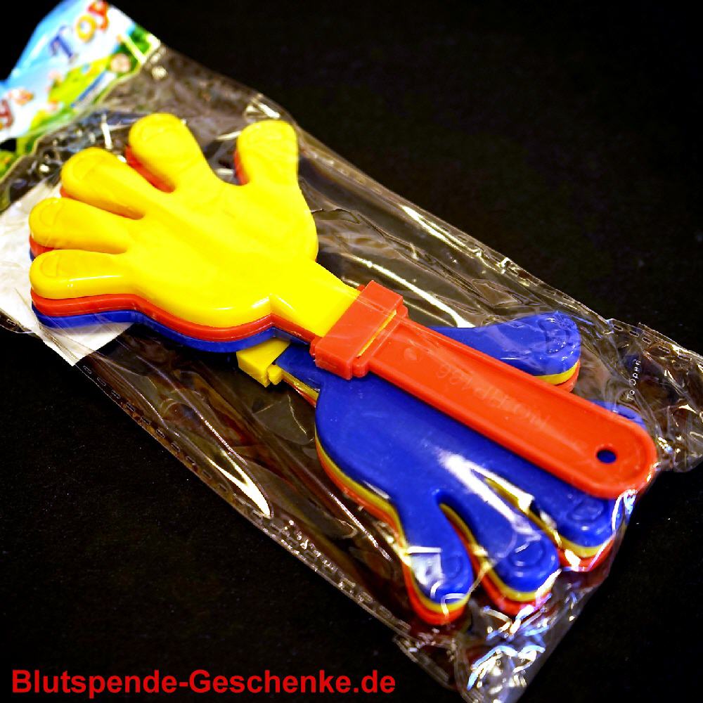 Blutspendegeschenk Klatschhand 2er-Set